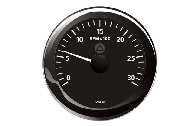 Marine Tachometer 3000 RPM Gauge